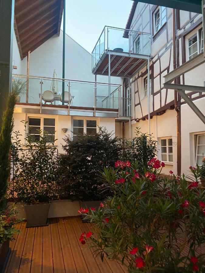 Das Schiefe Haus Wohnung Starkenburg Heppenheim  Extérieur photo